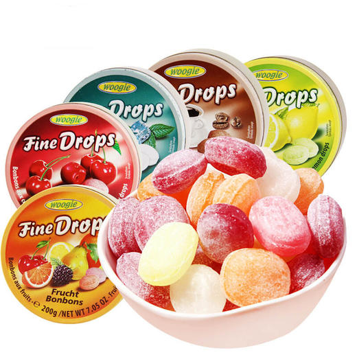 德国进口Woogie牌什锦水果糖 野莓味200g 商品图2