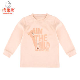 棉果果春秋季新疆彩棉纯棉套头T恤M301140120410