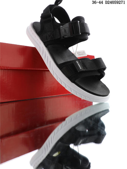 新百伦 NB/SDL600BW 两杠 魔术贴 MD减震大底 凉鞋 商品图5