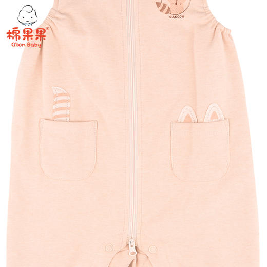 棉果果春秋季新疆彩棉纯棉背带裤M301204120412 商品图3