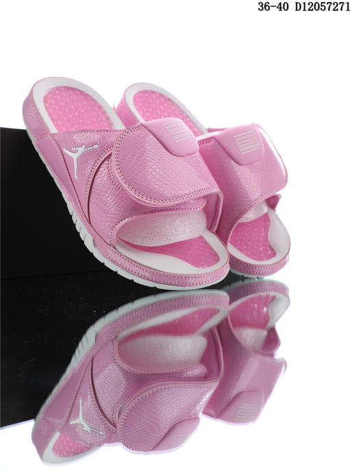 乔丹 Jordan Air Jordan Hydro 11 Retro Concord 乔丹11代AJ11 魔术贴 康扣 拖鞋 商品图2