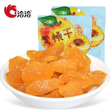 洽洽品牌味乐园黄桃干100g*2 商品图1