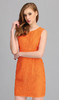 142S326--橙色连衣裙--《花香之旅》 商品缩略图0