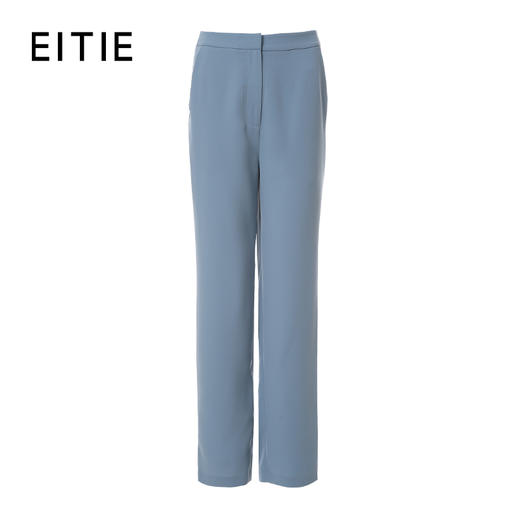 EITIE爱特爱通勤时尚职业百搭显瘦西装裤直筒长裤女6005702 商品图1