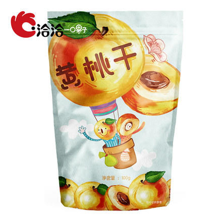 洽洽品牌味乐园黄桃干100g*2 商品图2