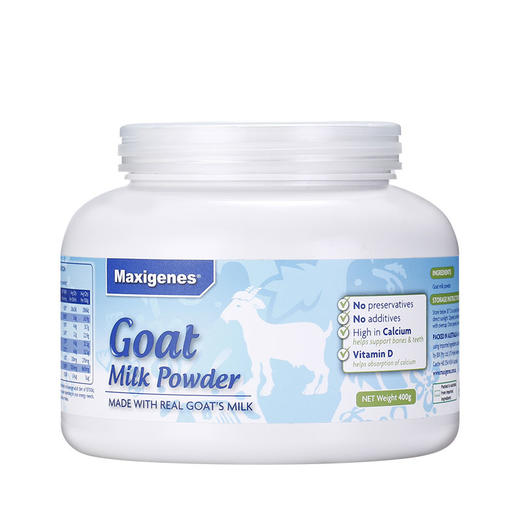 美可卓（Maxigenes） 澳大利亚进口 纯羊奶粉 400g/罐 商品图0