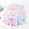 【女童成长内裤】儿童内裤女孩平角裤全棉4条装女宝宝可爱卡通透气吸湿印花小童中大童青少年四角裤纯棉莫代尔女生幼儿园中小学生内衣短裤头 商品缩略图2