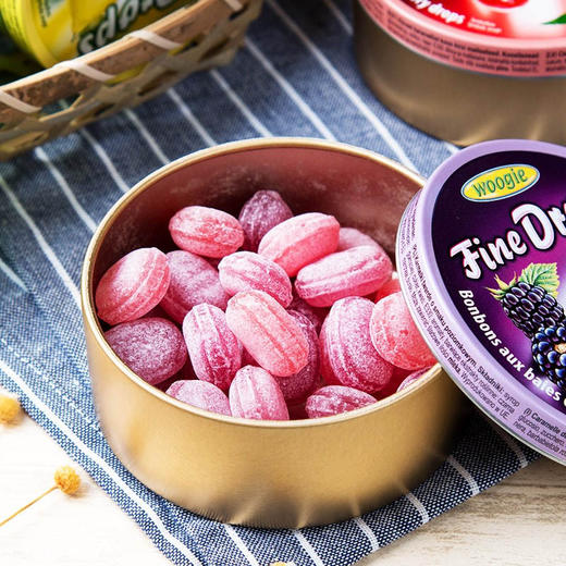 德国进口Woogie牌什锦水果糖 野莓味200g 商品图1