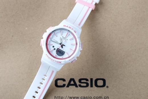 新款所有材质复刻，品质放心推！ BABY-G系列潮流运动双显时尚生活防水女表 商品图2