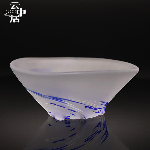 云中居 手工甩制玻璃彩洒主人杯 商品图0