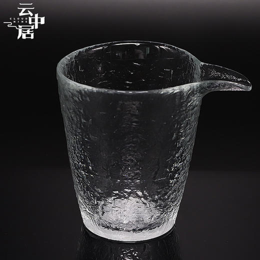 云中居 冰丝裂纹玻璃公道杯  品茗观山水 商品图0