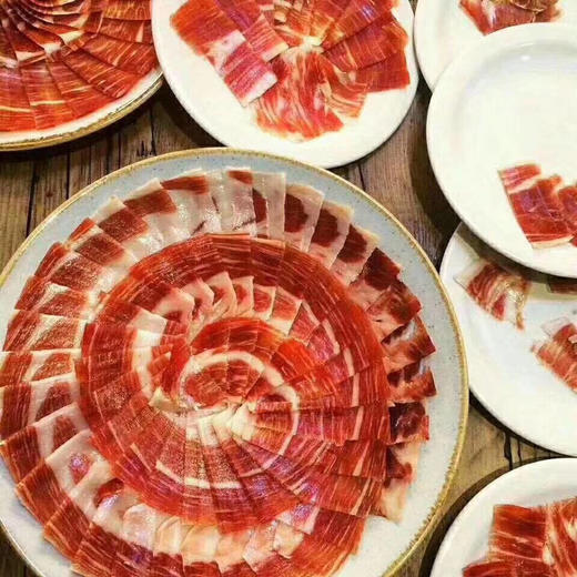 金贝帝beher西班牙伊比利亚橡木果切片火腿