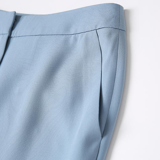 EITIE爱特爱通勤时尚职业百搭显瘦西装裤直筒长裤女6005702 商品图4