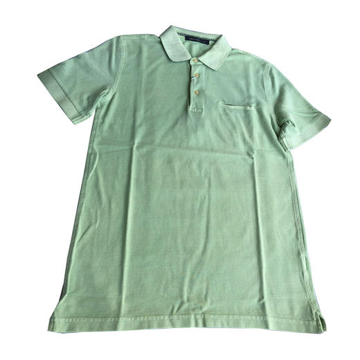 Marco Azzali 意大利成衣进口浅绿色短袖POLO衫 T3671700 商品图0