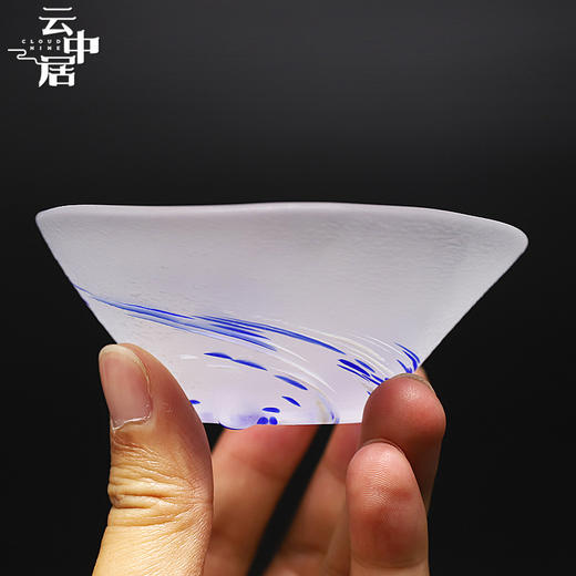 云中居 手工甩制玻璃彩洒主人杯 商品图4