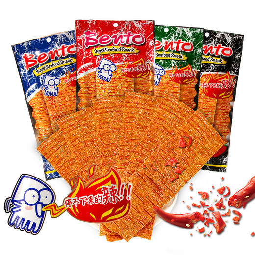 泰国拌多乐超辣味鱿鱼片20g(T) 商品图0