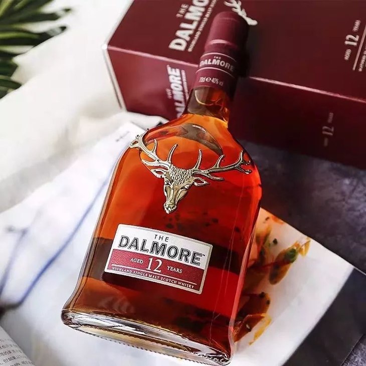 王牌特工 苏格兰大摩12年单一麦芽威士忌dalmore 12 15 Yo Single Malt Whisky