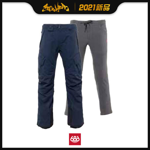 686 2021新品预售 SMARTY 3-in-1 Cargo Pant 男款 滑雪裤 商品图2