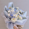 鲜花绣球花束【天空】蓝色绣球玫瑰花束礼花送朋友闺蜜毕业花店鲜花送货上门 商品缩略图0