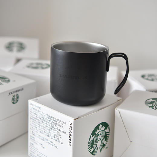 星巴克同款不锈钢咖啡杯12oz
