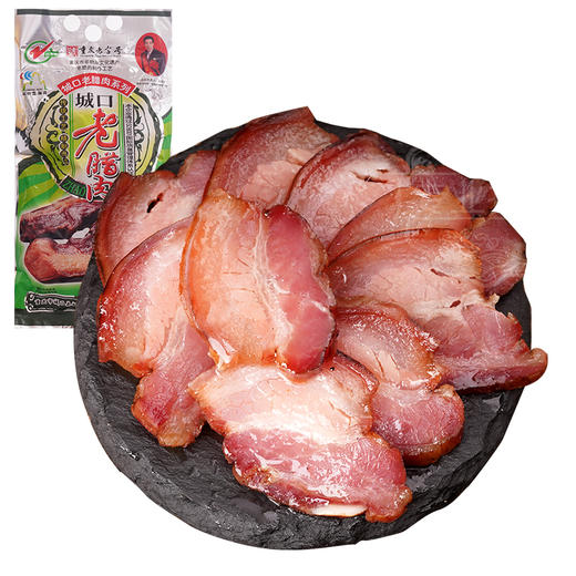 城口老腊肉香肠500g烟熏腌腊肉腊肠咸肉腌肉重庆四川特产农家腊肉. 商品图1