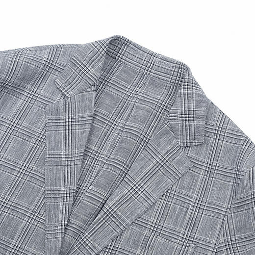 callisto亚麻格纹休闲便西 SPFJK079LG 商品图2