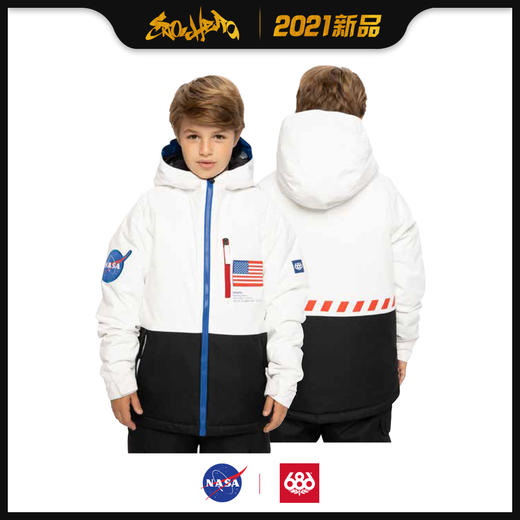 2021 686 NASA Youth Exploration Insulated Jacket L 商品图0