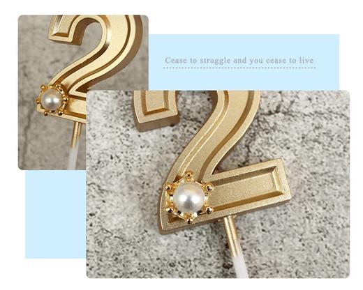 梦幻公主生日数字蜡烛（不单独售卖） 商品图3