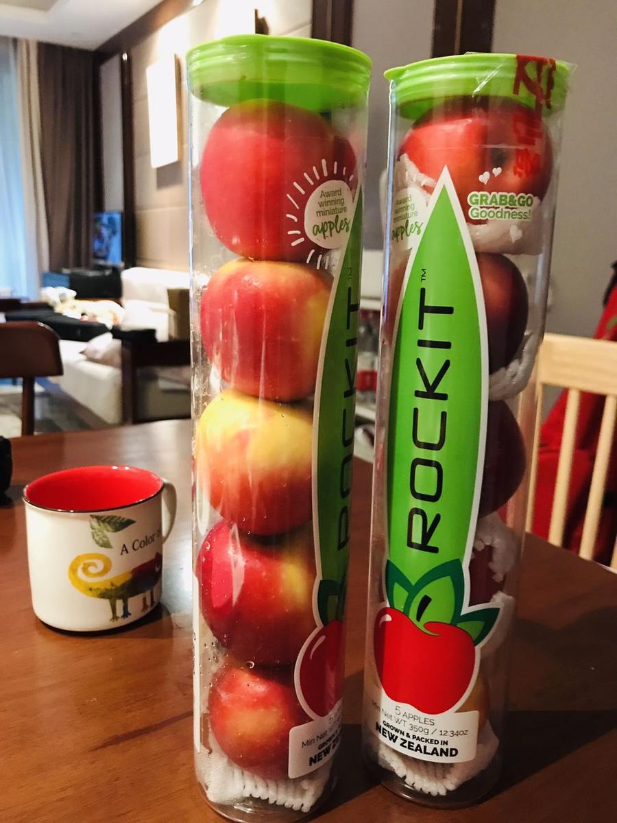 【新西兰rockit火箭筒苹果】苹果中的爱马仕,果色深红,口感脆甜,爽口