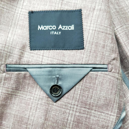 Marco Azzali 意大利进口面料卡其色单西 G3204900 商品图2
