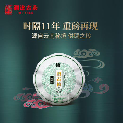澜沧古茶2020年腊古袖景迈古树小雀嘴尖金瓜明前春茶普洱茶生茶666g/个 商品图0