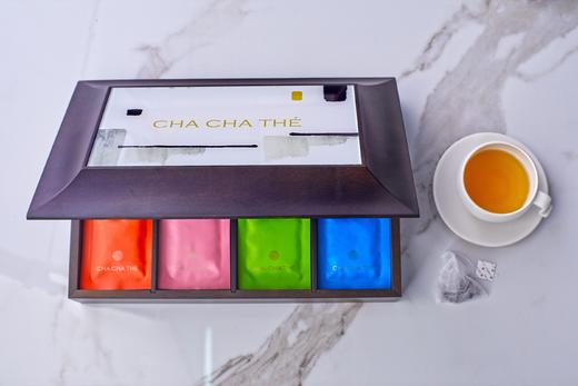 CHA CHA THÉ / 采采食茶《寸语》水墨茶包木盒（四入） 商品图1