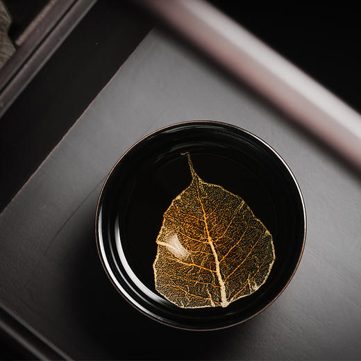 菩提木叶天目盏失传多年非遗技艺