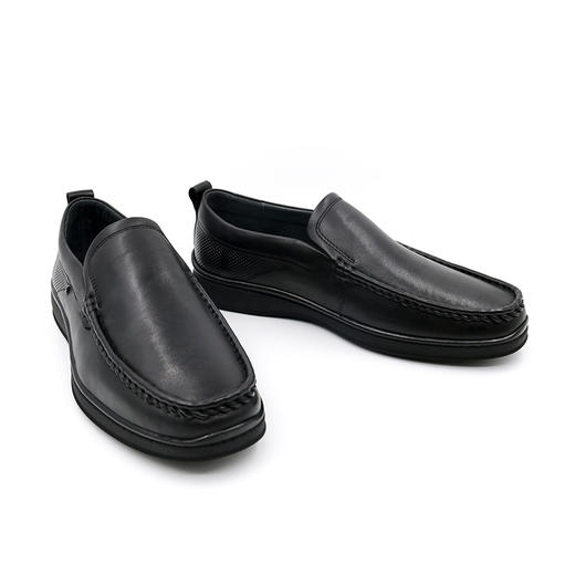 Safiya索菲娅真爱如山系列 缓震豆豆鞋男皮鞋SF03121313 商品图3