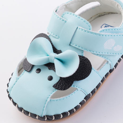 贝贝怡女童夏季透气软底凉鞋宝宝小公主学步鞋婴儿0一1岁机能鞋子192X108
 商品图13