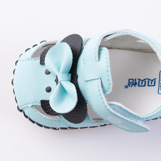 贝贝怡女童夏季透气软底凉鞋宝宝小公主学步鞋婴儿0一1岁机能鞋子192X108
 商品图11