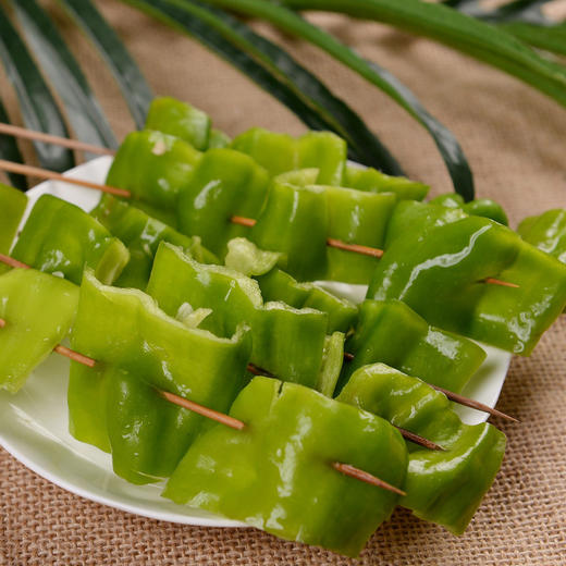 烧烤半成品烤青椒