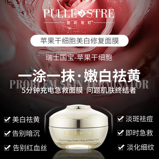 ★【买一送一】苹果干细胞美白修复幸福面膜共发2瓶 商品图2
