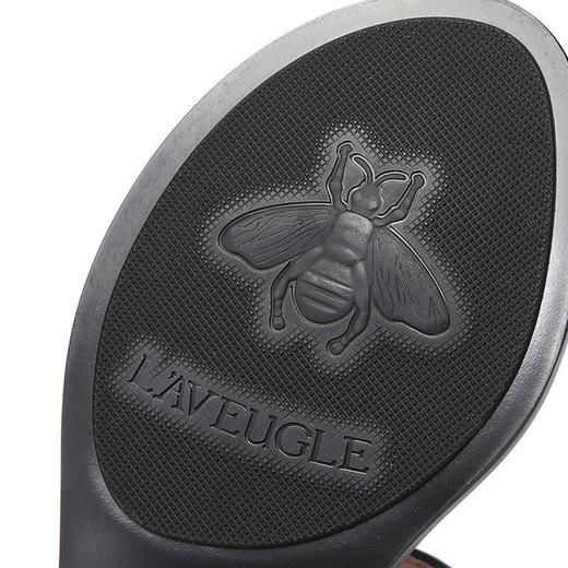 GUCCI 古驰  女士双G带缀饰皮革凉鞋 人字拖 497444 A3N00 商品图8