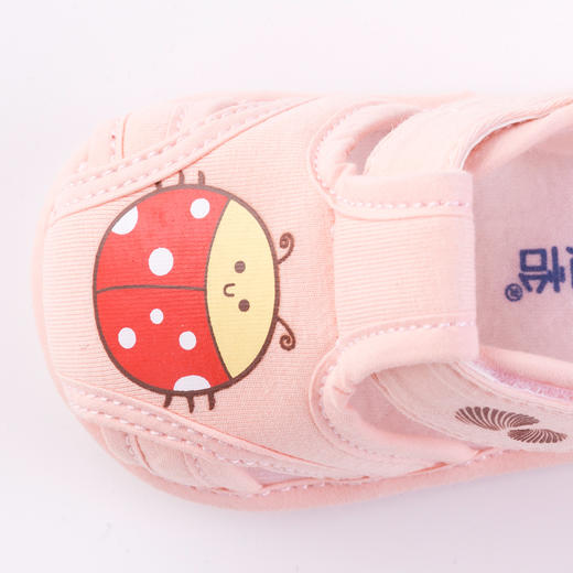 贝贝怡男女宝宝软底童鞋夏季儿童步前鞋夏天小女孩包头小公主凉鞋192X104
 商品图7