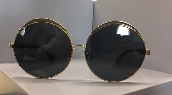 lindafarrow琳达法罗大框圆片太阳镜商品存在自然损耗售出概不退货