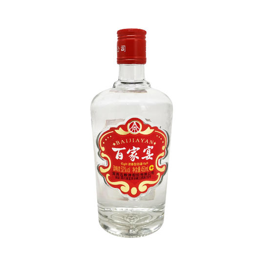 【直播】百家宴52度浓香型白酒450Ml 光瓶装 商品图0