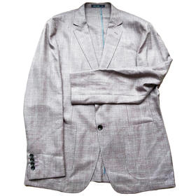 Marco Azzali 意大利进口面料卡其色单西 G3204900