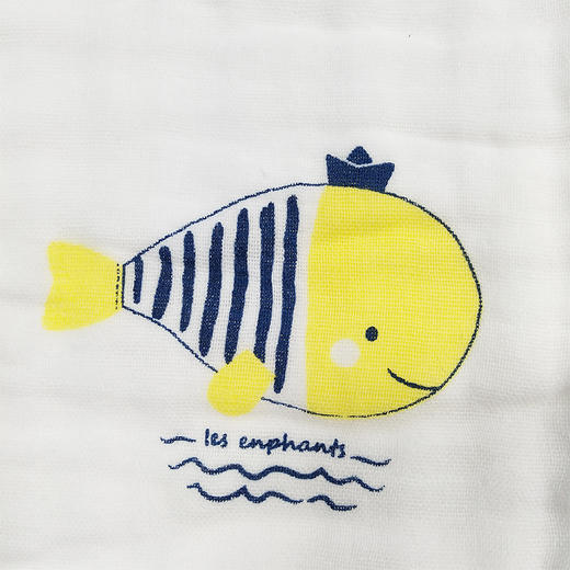 丽婴房-浴巾毛巾（春）C9皱纱浴巾 M皱纱 商品图3