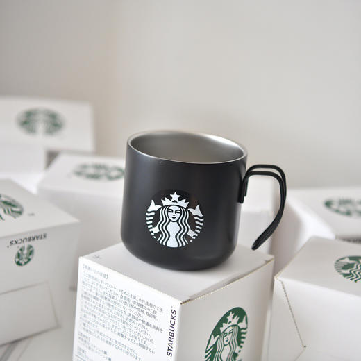 星巴克同款不锈钢咖啡杯12oz