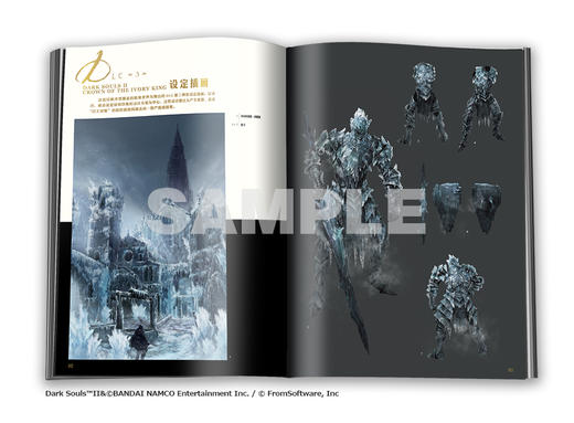 【套装】黑魂DARK SOULS 官方艺术设定集Ⅰ&Ⅱ 天闻角川xUCG出品 商品图9