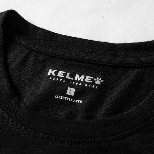 卡尔美运动休闲短袖夏季新款薄款上衣男纯色圆领打底T恤 商品图1