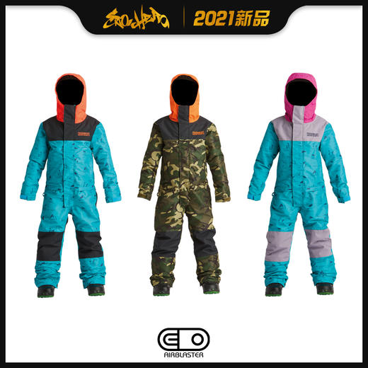 Airblaster 2021新品预售 Youth Freedom Suit 童款 连体服 商品图0
