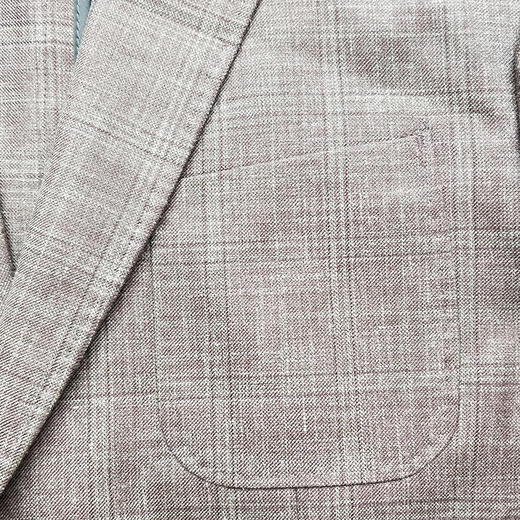 Marco Azzali 意大利进口面料卡其色单西 G3204900 商品图3