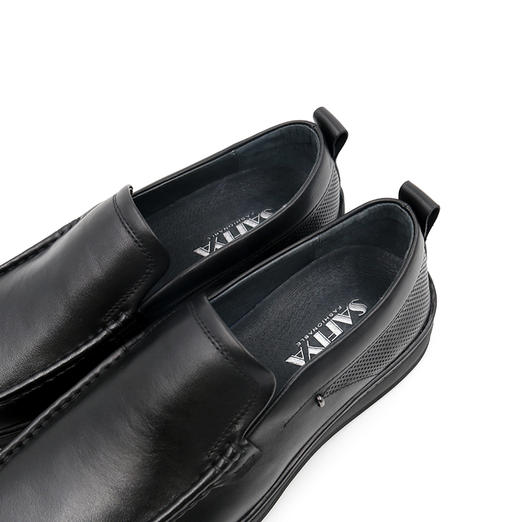 Safiya索菲娅真爱如山系列 缓震豆豆鞋男皮鞋SF03121313 商品图4